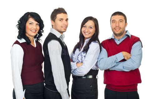 business people   row stock  image
