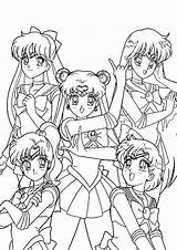 Sailor Tulamama Lineart sketch template