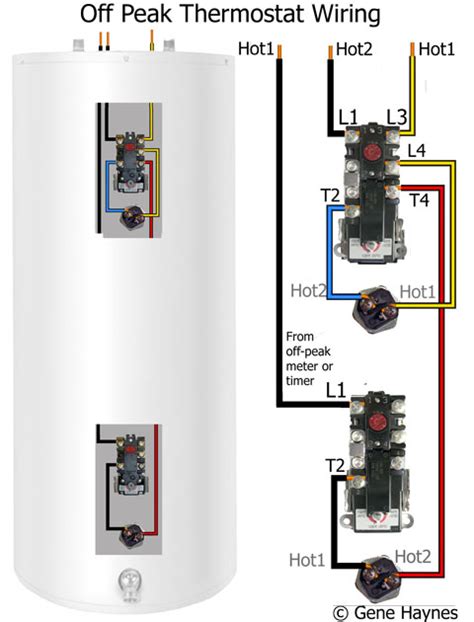 double element water heater thermostat wiring diagram collection faceitsaloncom