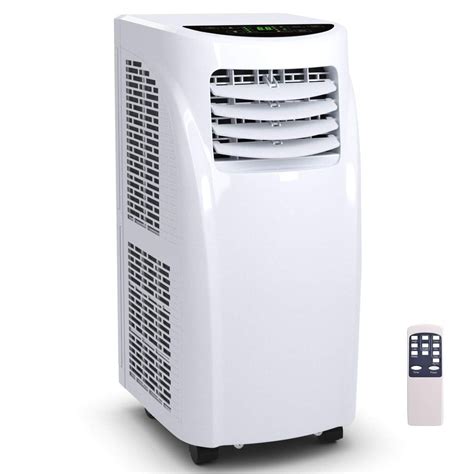 diy portable air conditioner window kit shop costway  btu portable air conditioner