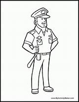 Coloring Police Pages Policeman Drawing Officer Printable Clipart Navy Kids Cartoon Drawings Library Woman Names People Maker Activity Popular Draw sketch template