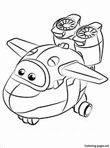 Coloring Super Wings Pages Mira Popular sketch template