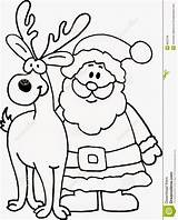 Natal Noel Papai Pai Claus Renna Natale Babbo Brincando Aprende Reindeer Kerstman Rendier Ren Myify Rena Renas Sponsored Coloringcity sketch template