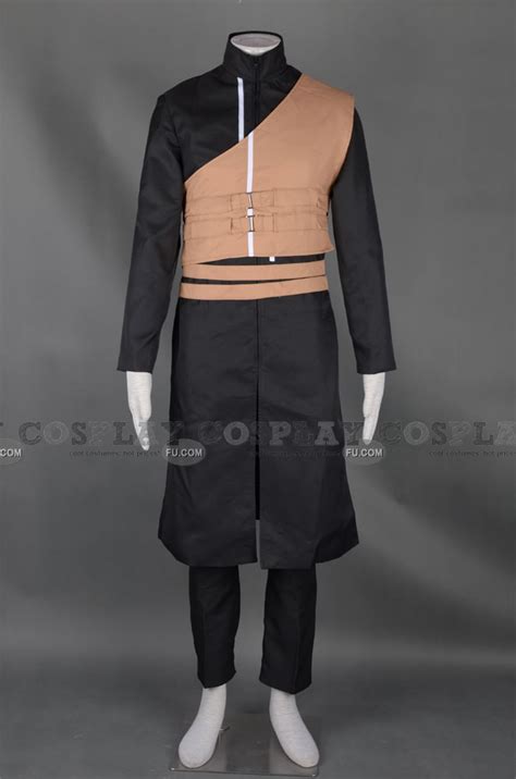 custom gaara cosplay costume black  naruto shippuuden cosplayfucom