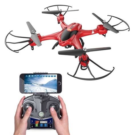 ghz p hd camera red quadcopter rc drone  altitude hold mode rc drone drone