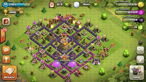 Top 10 Clash Of Clans Town Hall Level 7 Defense Base Design
