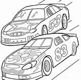 Race Coloring Car Pages Printable Cars Kids Racing Drawing Getdrawings Popular Coloringhome Books sketch template