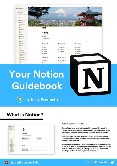 unofficial notion   guide workbook  beginnerspdf