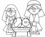 Mary Jesus Coloring Pages Joseph Color Getcolorings Printable sketch template