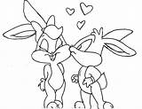Bunny Lola Bugs Baby Coloring Pages Drawing Dibujos Gangster Para Colorear Dibujar Dibujo Amor Animados Imágenes Getdrawings Looney Tunes Conejo sketch template