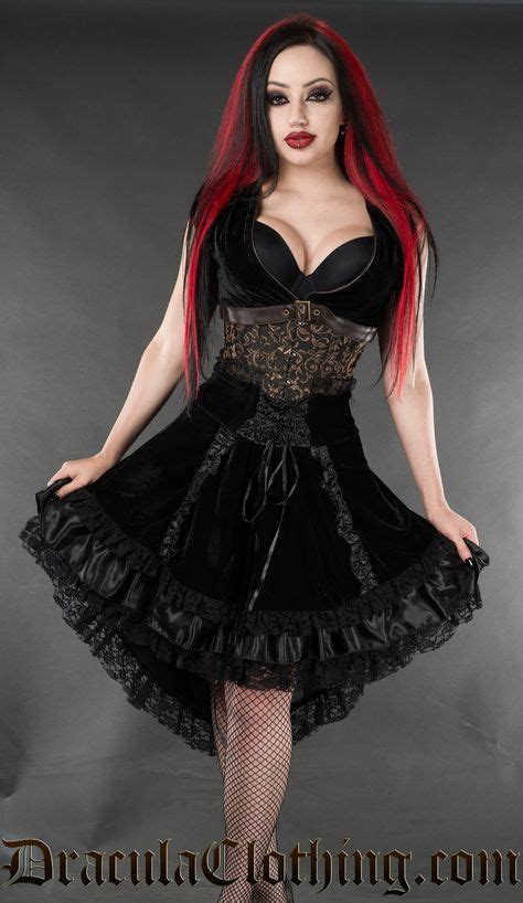 black velvet egl skirt gothic fashion fashion gothic