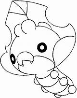 Pokemon Sewaddle Colorir Desenhos Malvorlagen Template Páginas Coloriages Hojas Fantasmas Pikachu Scraggy Morningkids sketch template