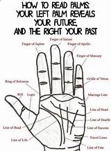 Palmistry Lines Palms Witchcraft Future Wiccan Numerology Februarynumers Numer sketch template