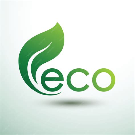 premium vector eco logo