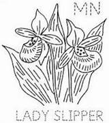 Lady Slipper Embroidery Minnesota Clipart Slippers Patterns Flower State Bordar Para Dibujos Hand Ladyslipper Stitch Mn Drawing Clipground Flickr Floral sketch template