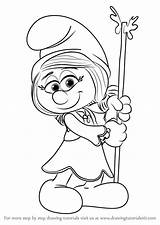 Smurfs Smurfwillow Drawing Smurf Draw Village Lost Step Cartoon Drawings Drawingtutorials101 Learn Getdrawings Previous Next Paintingvalley sketch template