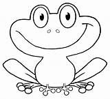 Frog Frogs Speckled Frosch Kikker Ausmalbild Outlined Amphibien Apron Sew Zeichnung Ausdrucken Weiterlesen Siehe Overzicht Lachende sketch template