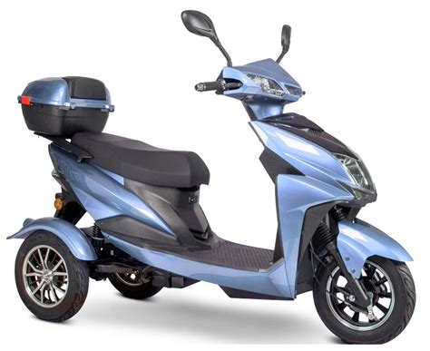 ewheels ew  blue sport electric mobility recreational scooter