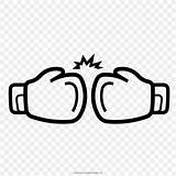 Boxing Glove Drawing Coloring Gloves Book Cartoon Clipart Pages Save Colouring Favpng Area sketch template