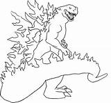 Godzilla Shin Colorluna Monsters Trickfilmfiguren Comic Monstruos Malvorlage sketch template