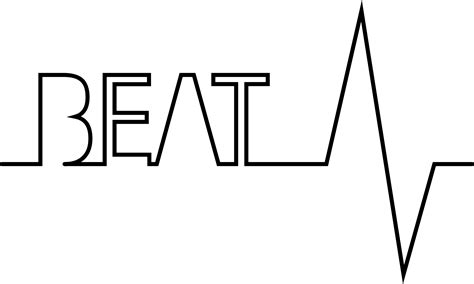 clipart beat typography