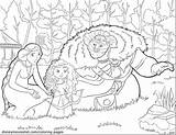 Coloring Brave Pages Merida Getcolorings sketch template