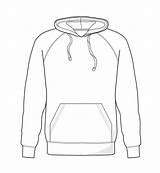 Hoodie Drawing Simple Drawings Paintingvalley sketch template