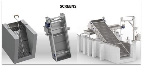 essential screens  wastewater treatment potential engineering