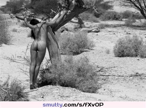 nature outdoor outdoornudity brunette rearview daylight photography