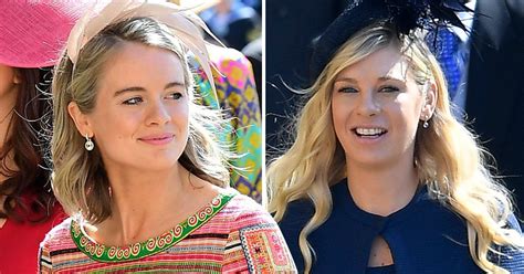 prince harry s exes cressida bonas and chelsy davy arrive