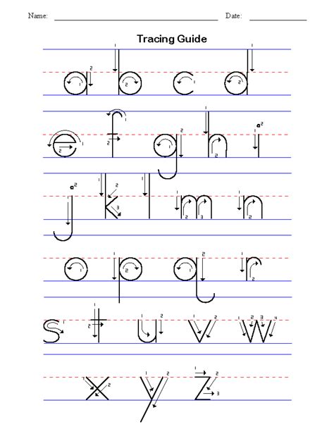 jezzabellas ot experiences handwriting alphabet writing preschool