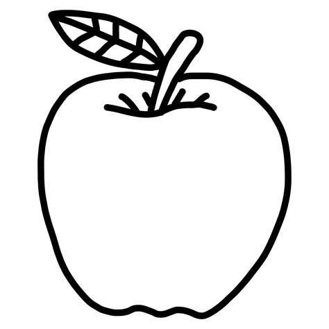 printable apple template preschool printableecom