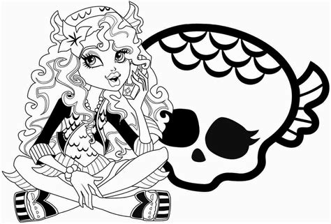 print  amazing coloring page monster high coloring