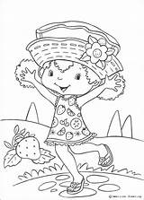 Coloring Shortcake Strawberry Pages Orange Blossom Cartoon Hellokids Book Kids Dibujos Tarta Happy Para Colorear Fresa Template Artículo sketch template