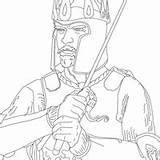Rei Excalibur Tudodesenhos Espada sketch template