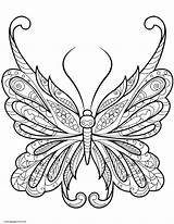 Zentangle Moeilijk Vlinders Schwer Schmetterlinge Butterflies Adultos Kleurplaten Malvorlage Vlinder Páginas Tubo Artes Fuxico sketch template