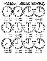 Clock Pages Coloring Face Hour Kids Learning Color Time Hours Clocks Coloringpagesonly Telling Online Bold Yescoloring Worksheets Steampunk Wall Print sketch template