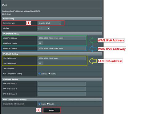 [ipv6] How To Set Up Ipv6 In Asus Router Official Support Asus Canada