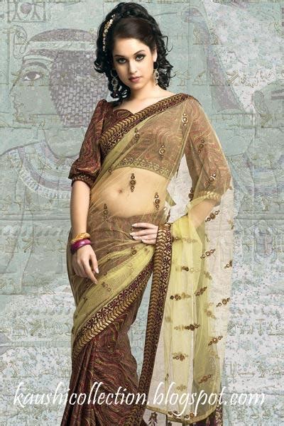 sparkling fashion long sleeve saree blouses