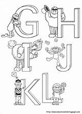 Sesame Coloring Pages Street Worksheets Sheets Alphabet Numbers Elmo Preschool Educationalcoloringpages Printable Kids Board Choose Coloriing sketch template