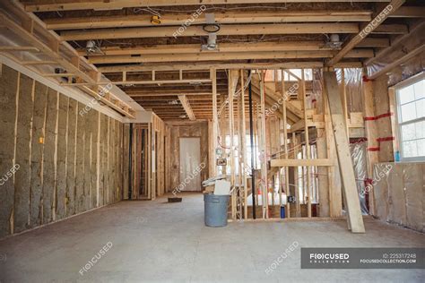 interior   building  construction wall house stock photo