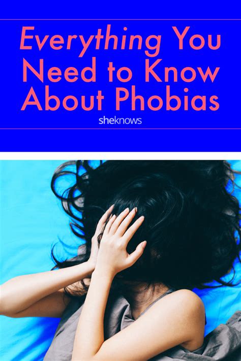 how phobias can affect your health sheknows