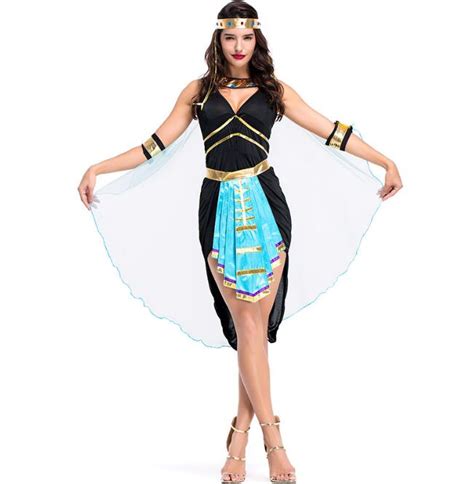 Sexy Fancy Dress Egyptian Goddess Costume Egyptian Goddess