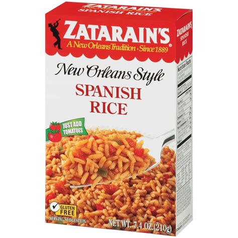 zatarain s spanish rice mix 7 4 oz instacart