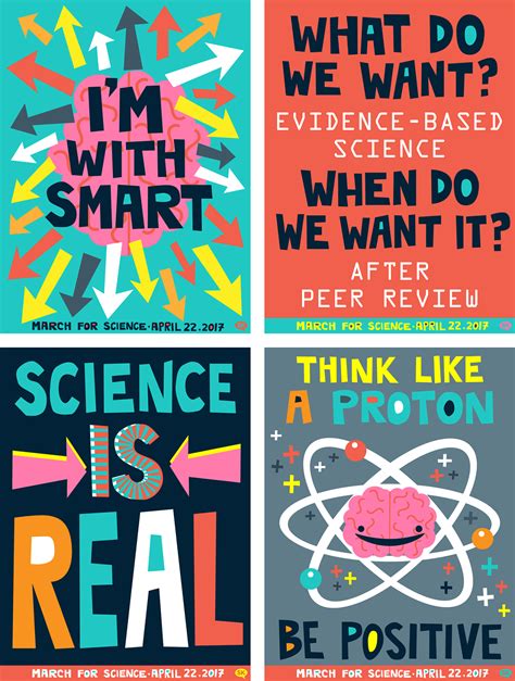 march  science posters