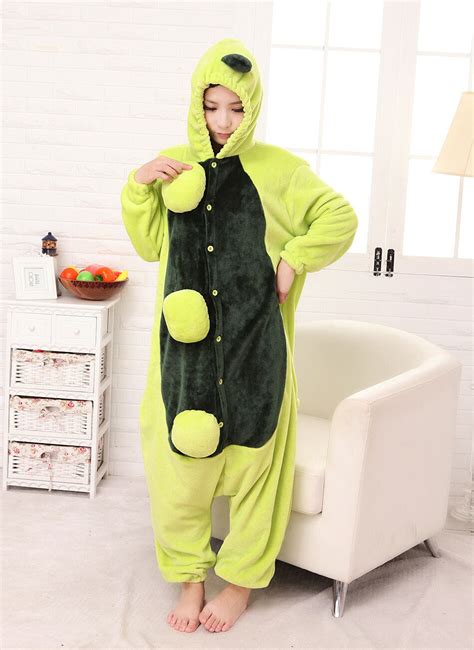 cartoon adult onesie unisex green pea onesies kigurum sleepwear adult onesie pajamas animal