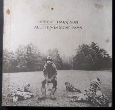 George Harrison All Things Must Pass Uk 1970 3lp Box Set Apple Stch 6