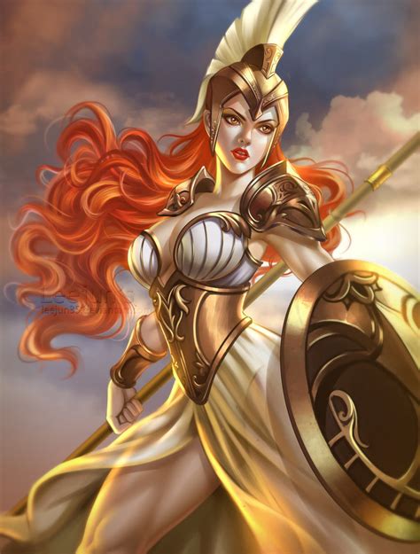 athena by leejun35 on deviantart