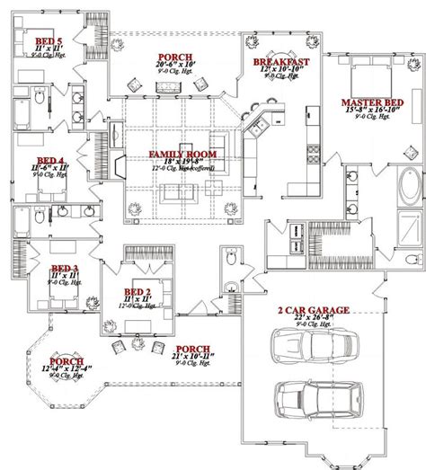 story  bedroom house plans   websites