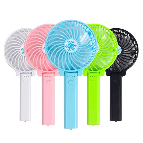mini fan hand held cooling air conditioning personal handheld easy  carry small hand bar